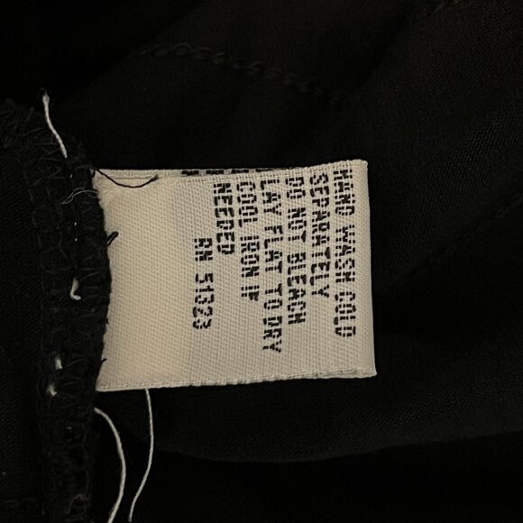 Kenneth Cole Black Layered Dress M - Picture 6 of 6